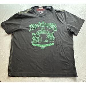 Robert Graham Mens Shirt 2XL XXL Graphic Irish Leprechaun Luck St Patrick Casual